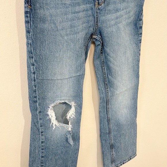 PILCRO UO High Rise Jeans Cropped Slim Boot Cut Size 28 - Picture 3 of 8